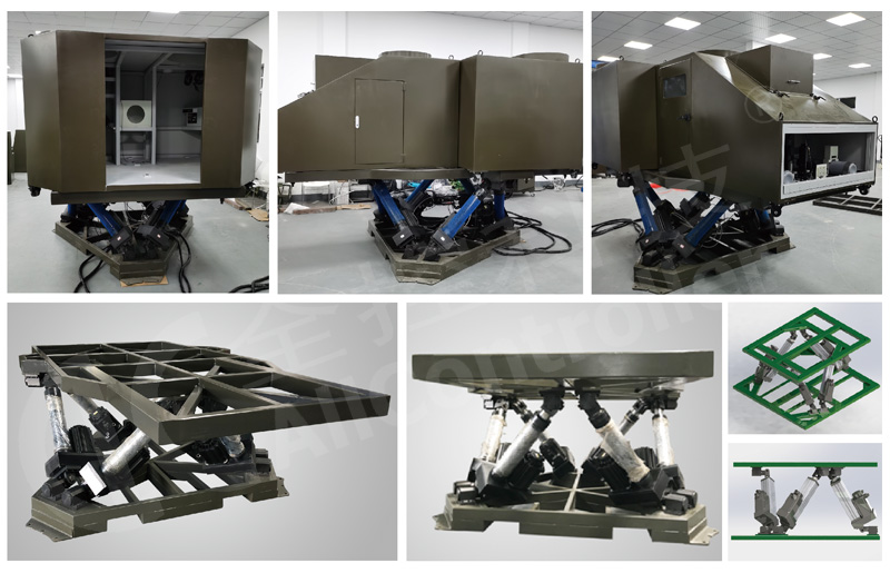 六自由度坦克駕駛訓練模擬器案例